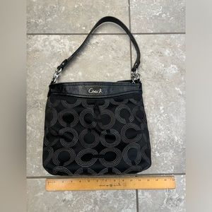 Coach bag black great condition!